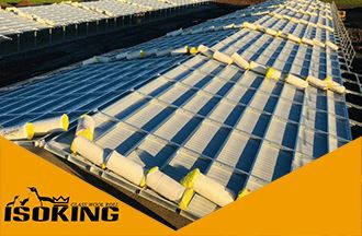 Glass wool felt can achieve the effect of heat preservation and noise reducti...